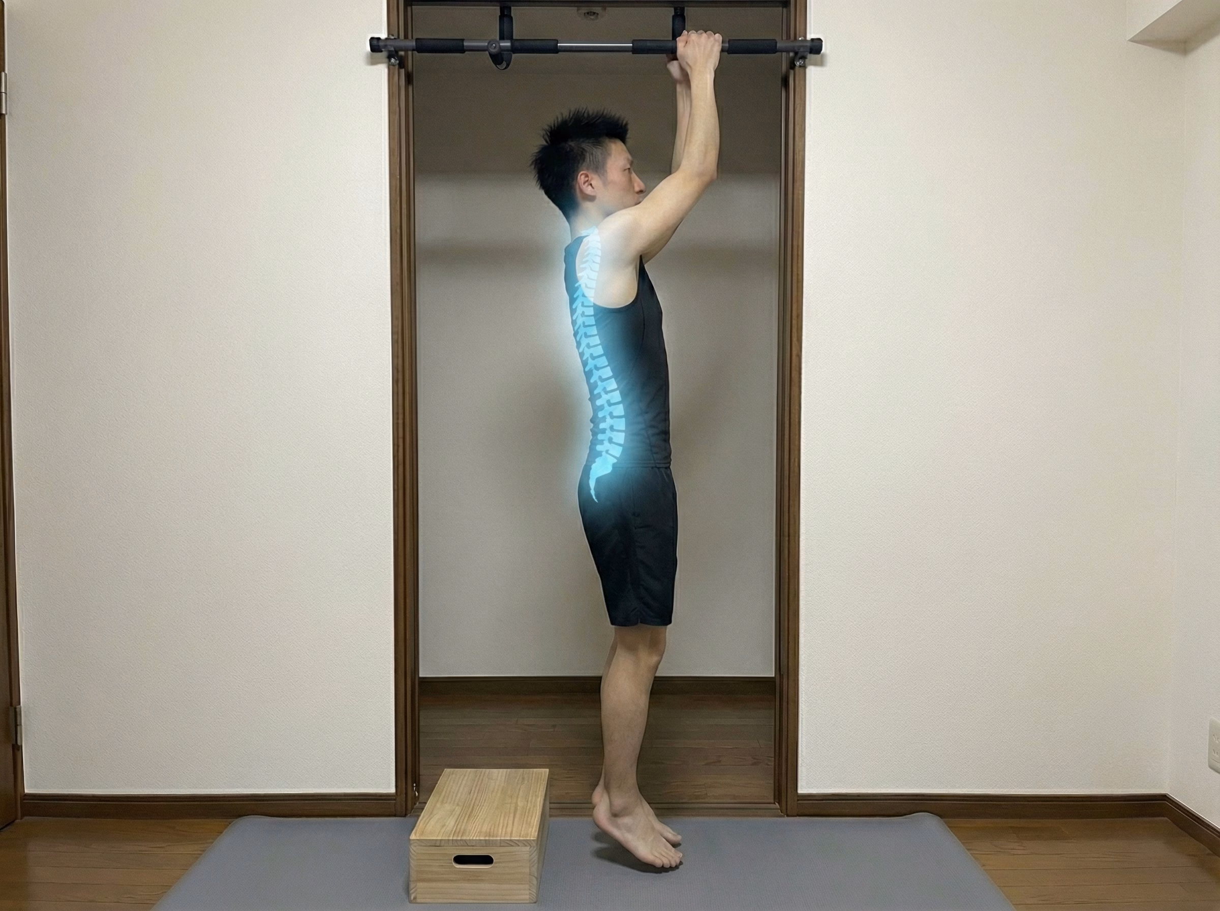 Spinal decompression impact of the passive hang exercise