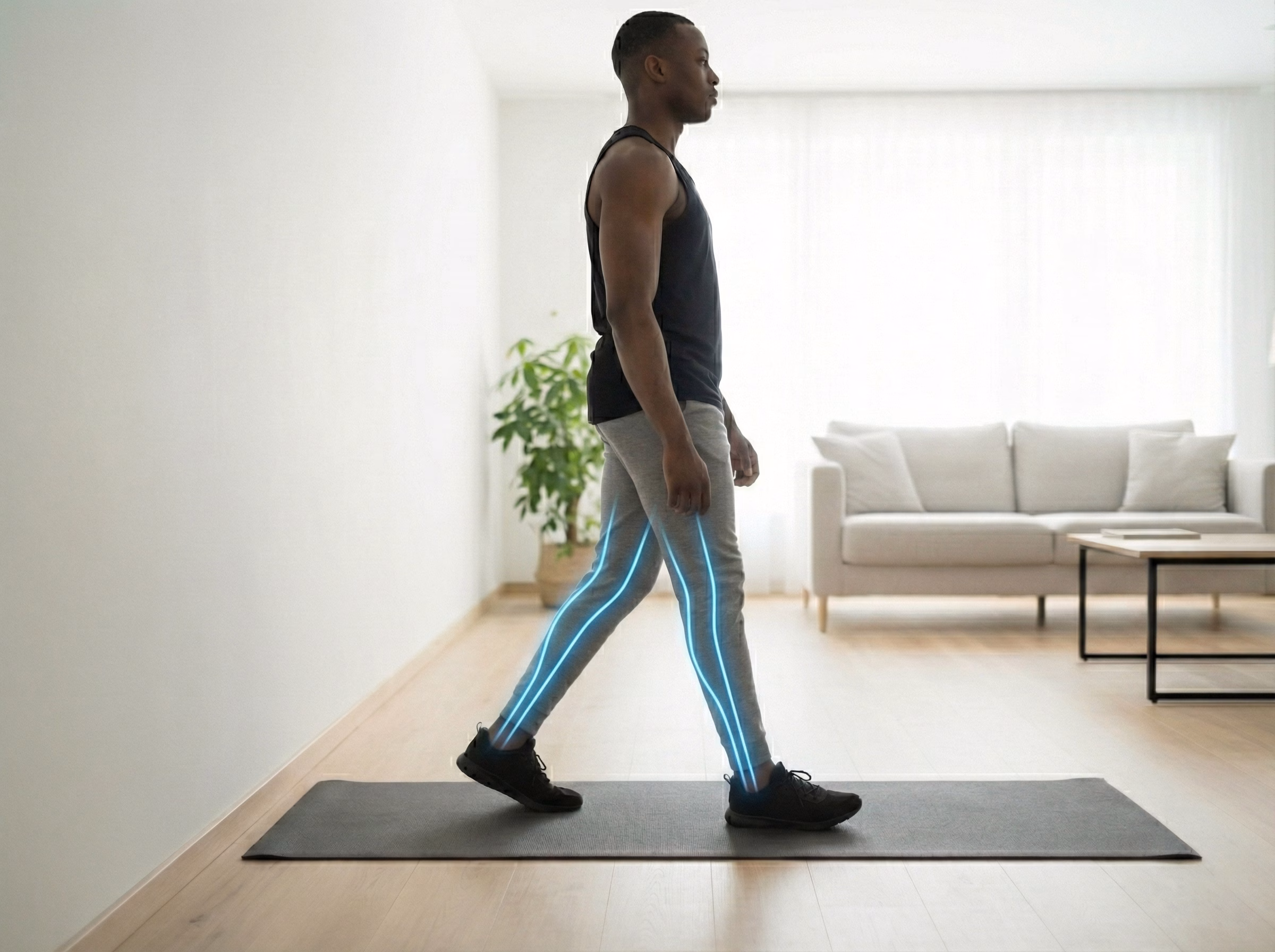 Smooth stride posture
