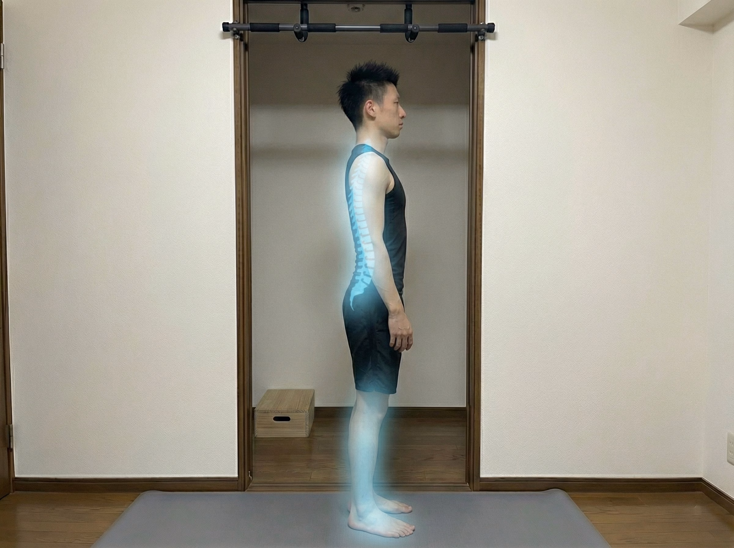 Secondary height impact of the passive hang exercise