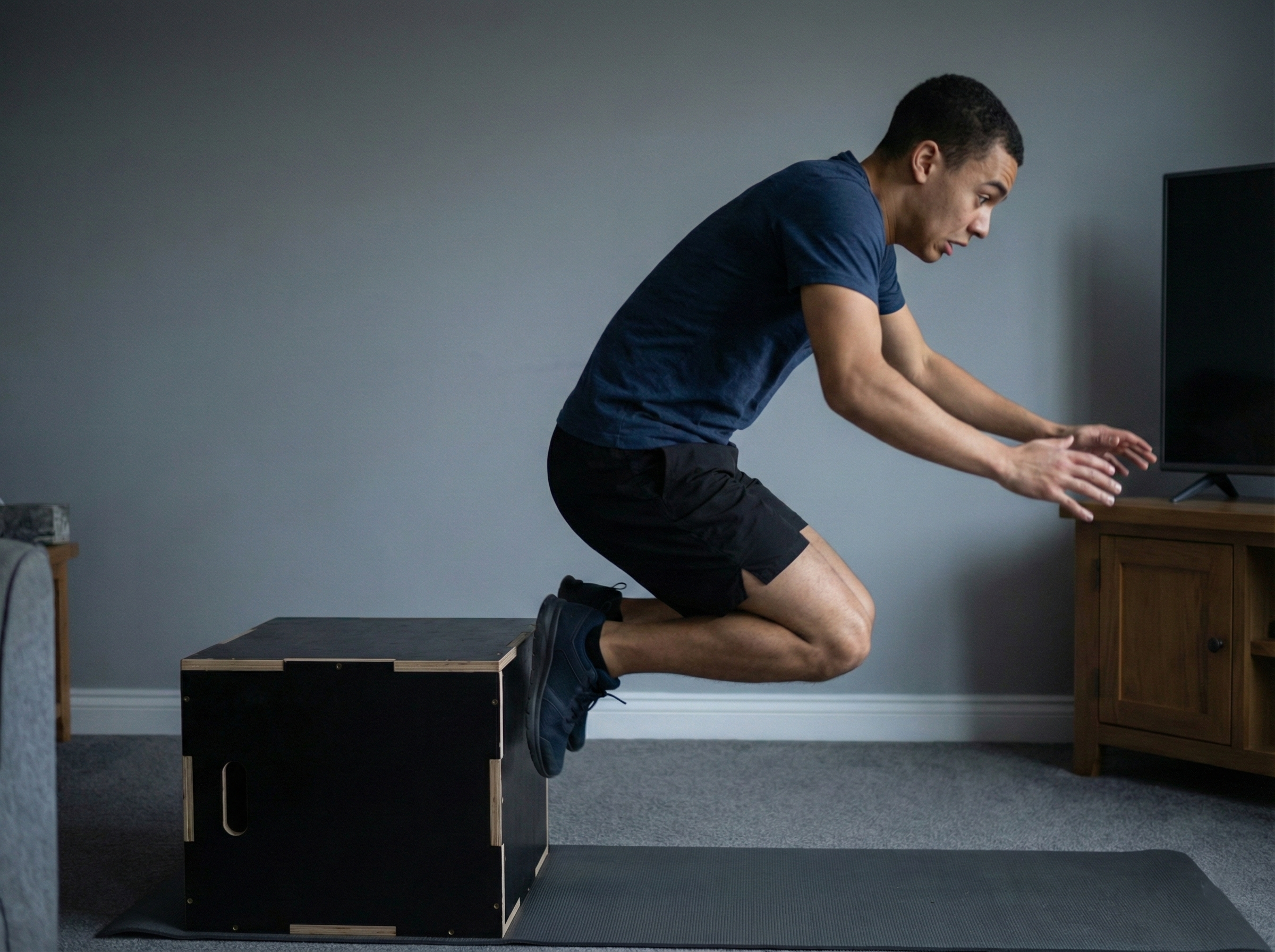Deficit Jump Box Jumps: Boost HGH and Bone Power