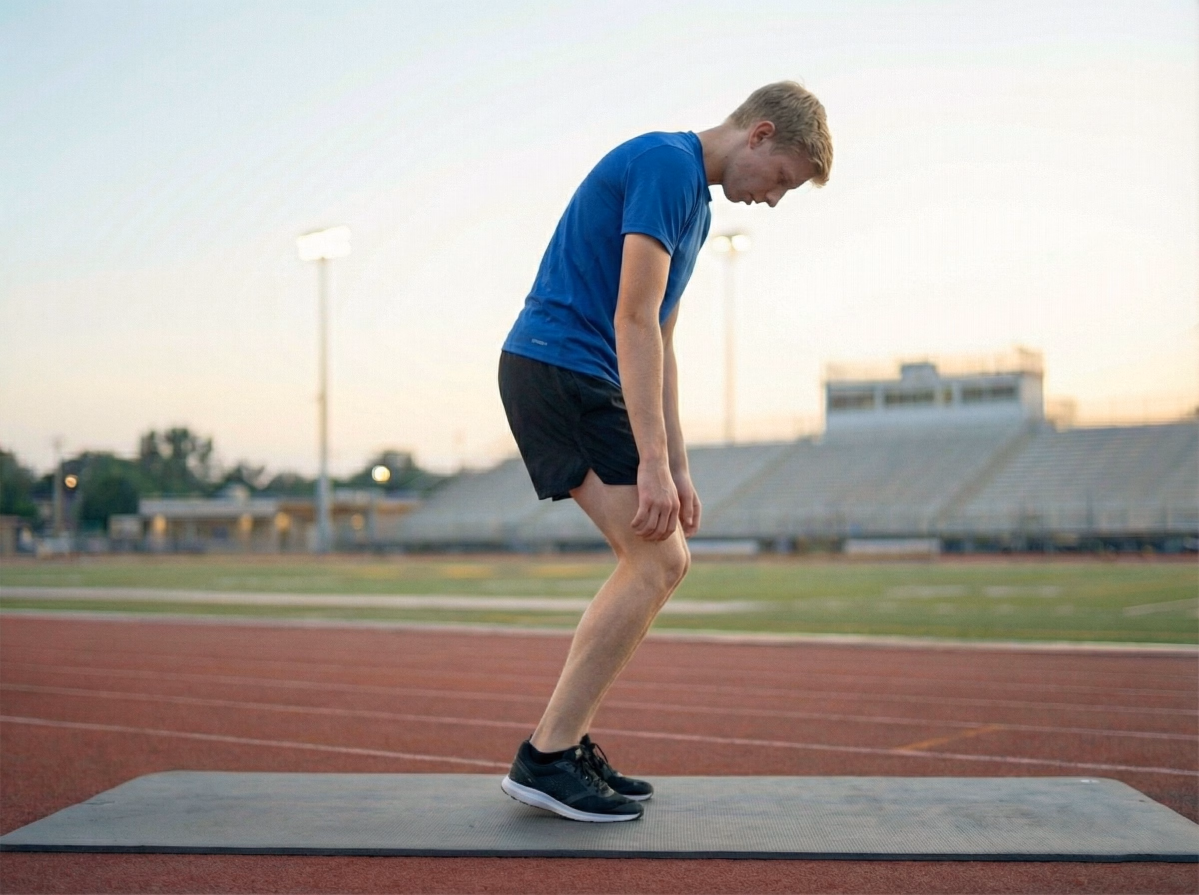 Mistake – Teen barely jumping or reaching at the top of a burpee