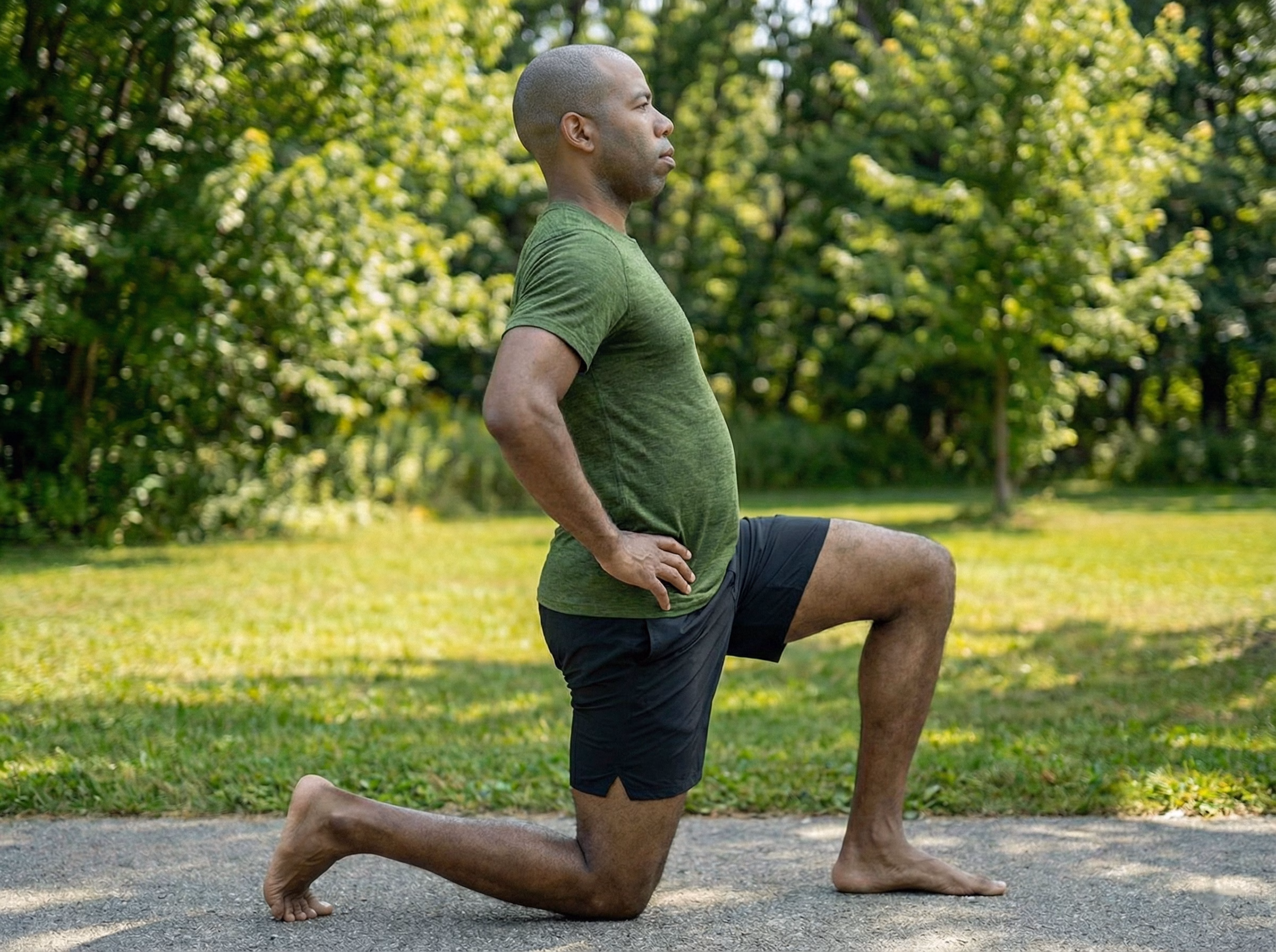 Mistake – Over-arching low back in stretch