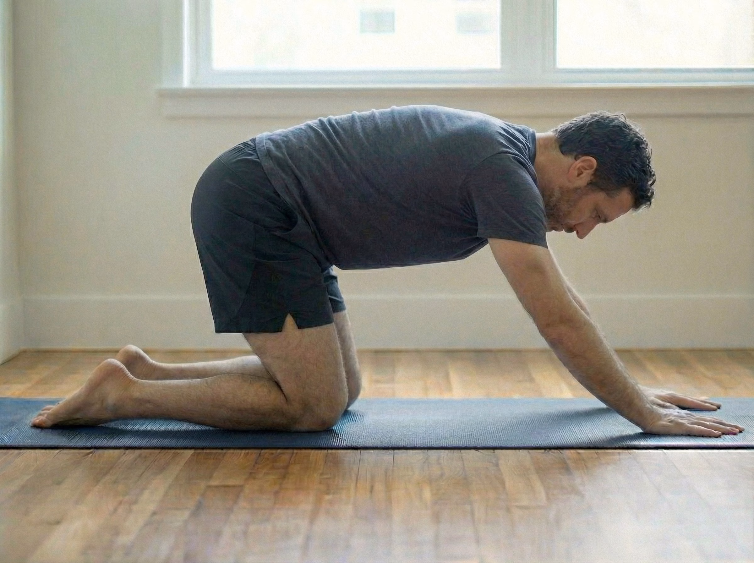 Mistake – Hips drifting forward out of pose