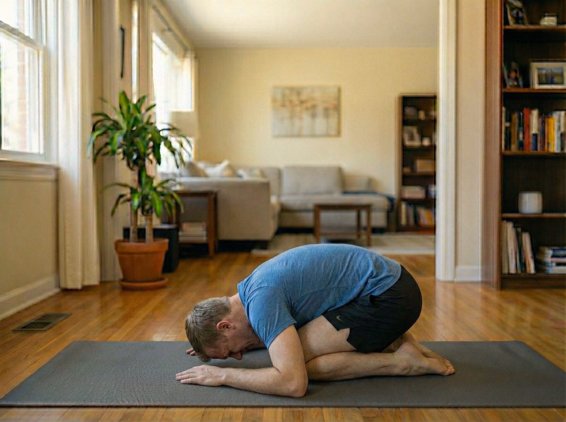 Common posture mistake to avoid during Child's Pose