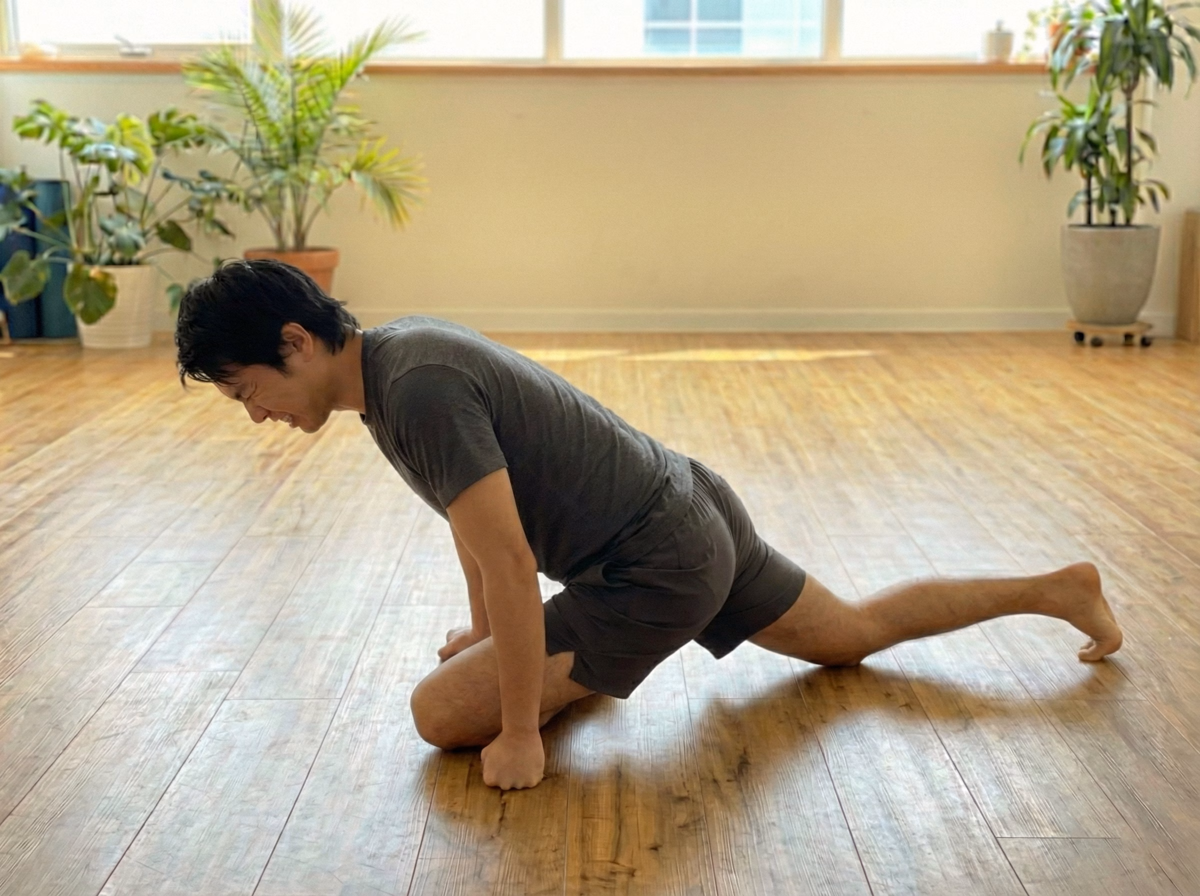 Mistake – Forcing knee strain