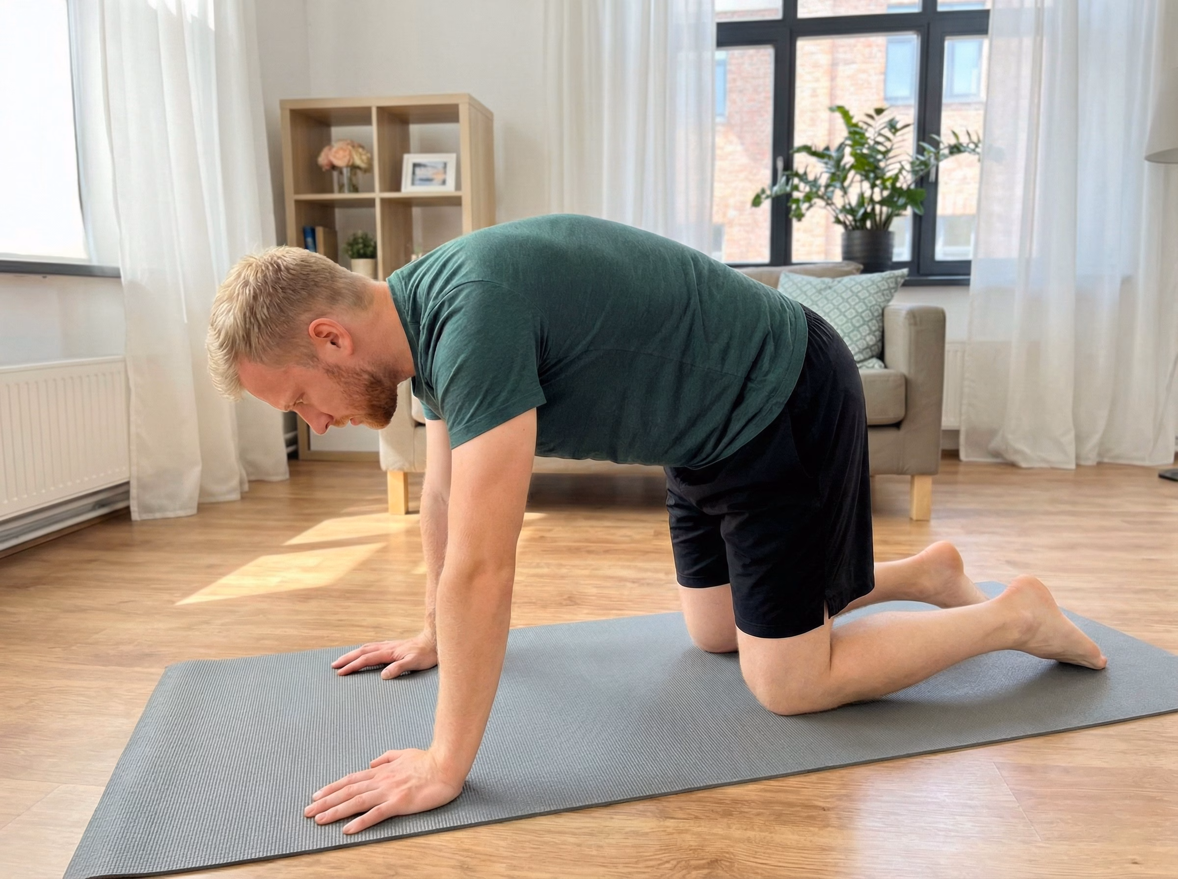 Mistake – Sagging low back