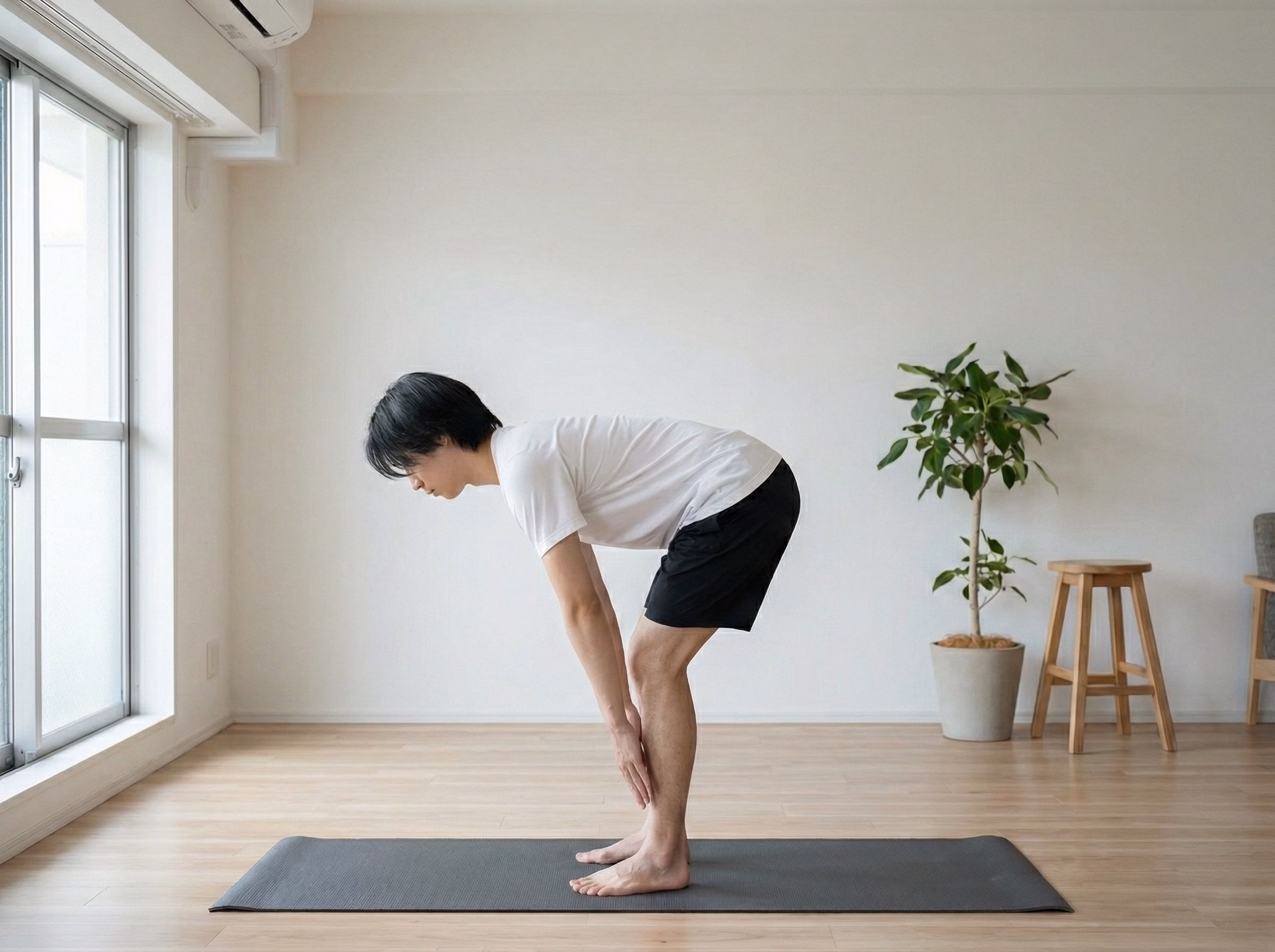 Step 3 – Deep hamstring hinge