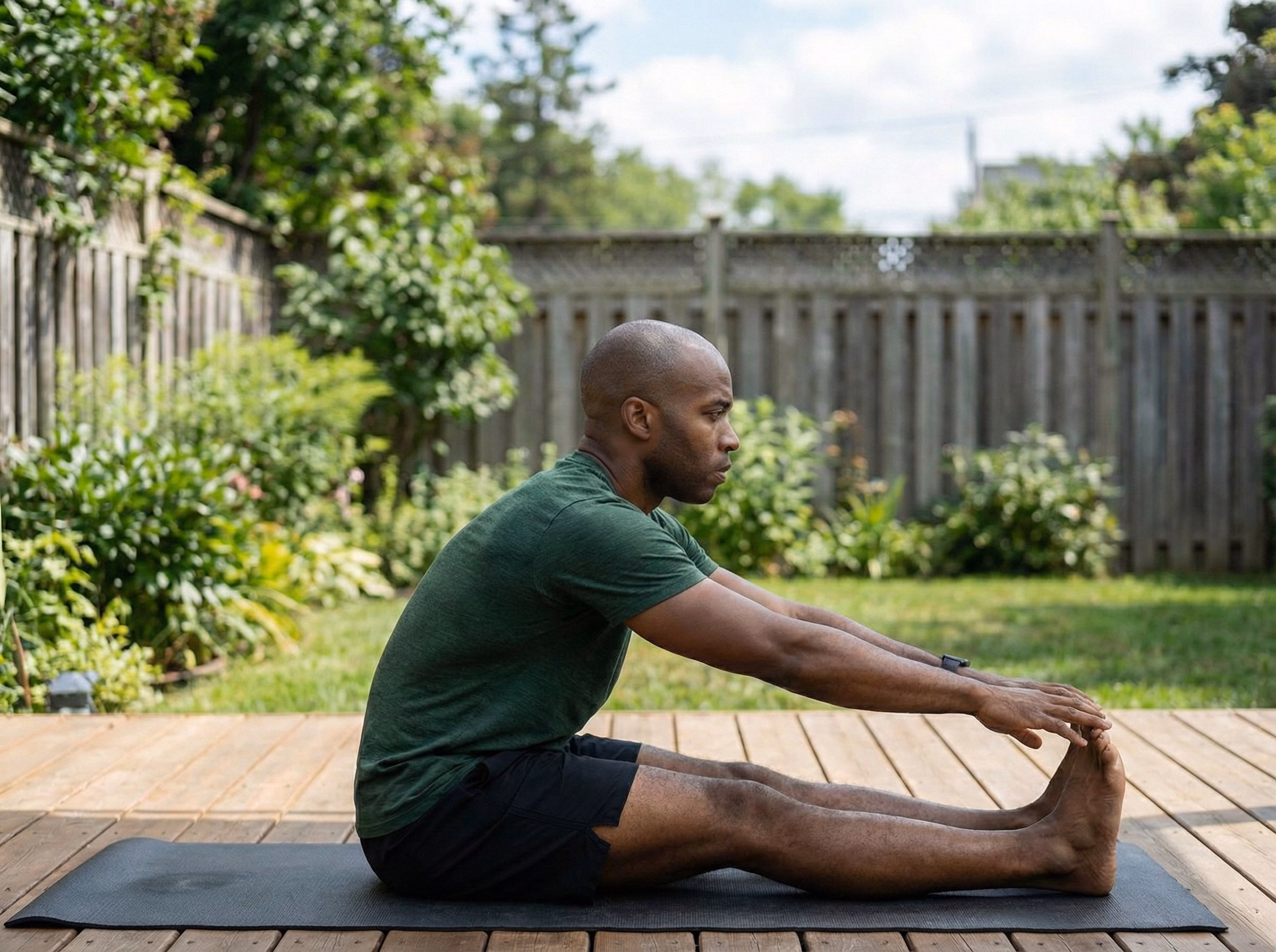 Step 2 – Forward hip shift with pelvic tuck