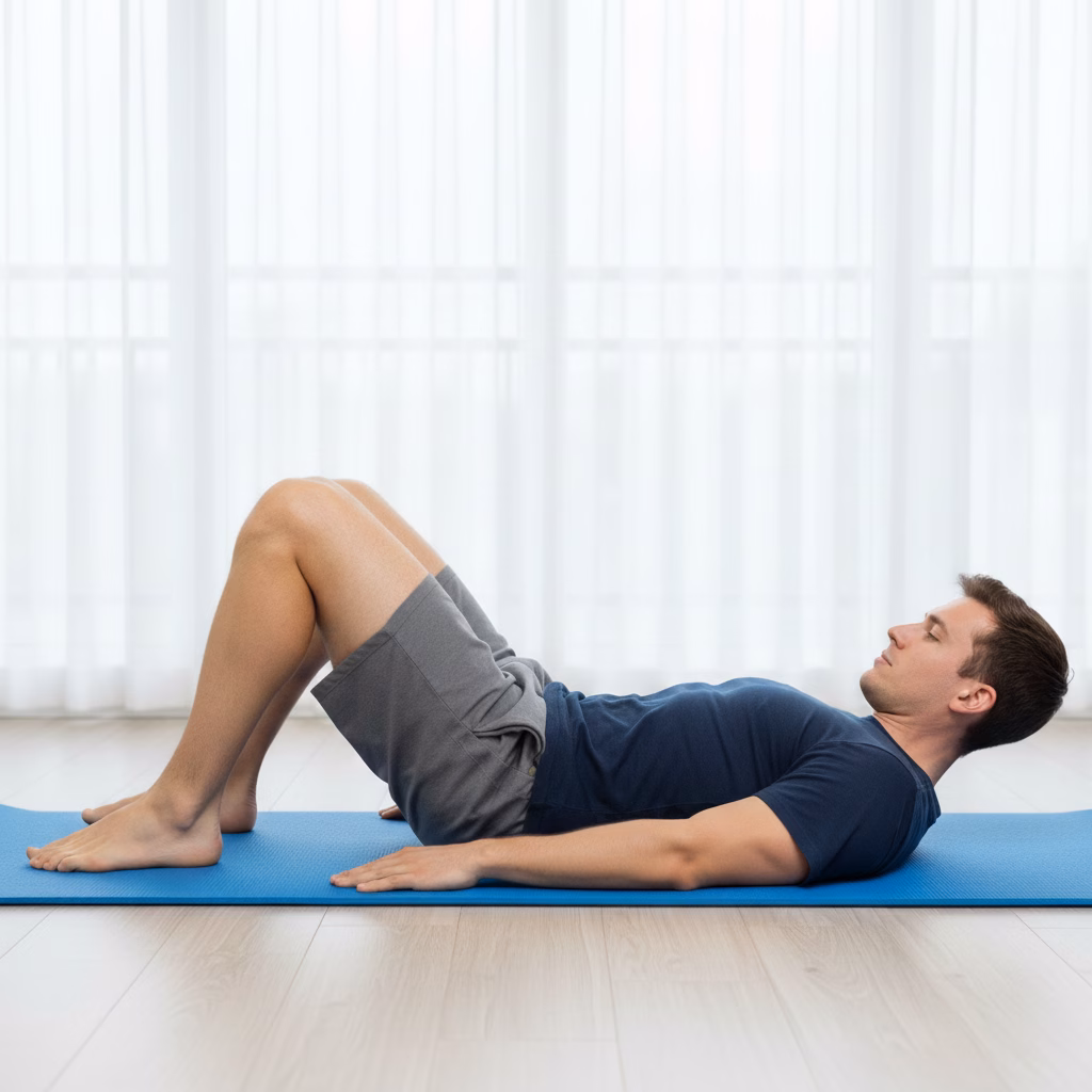 Step 2 – Full Glute Bridge alignment