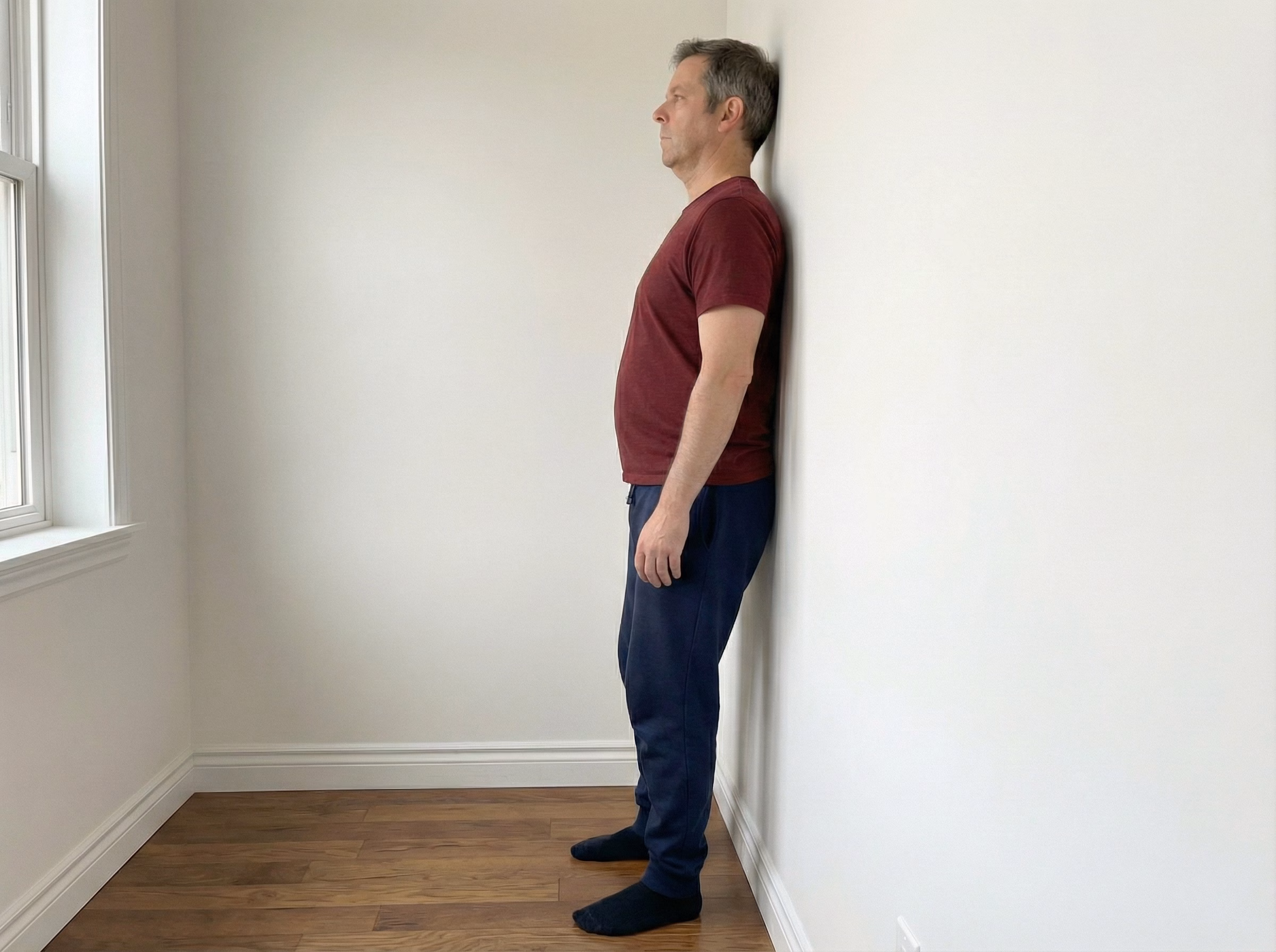 Step 3 – Return to neutral head position