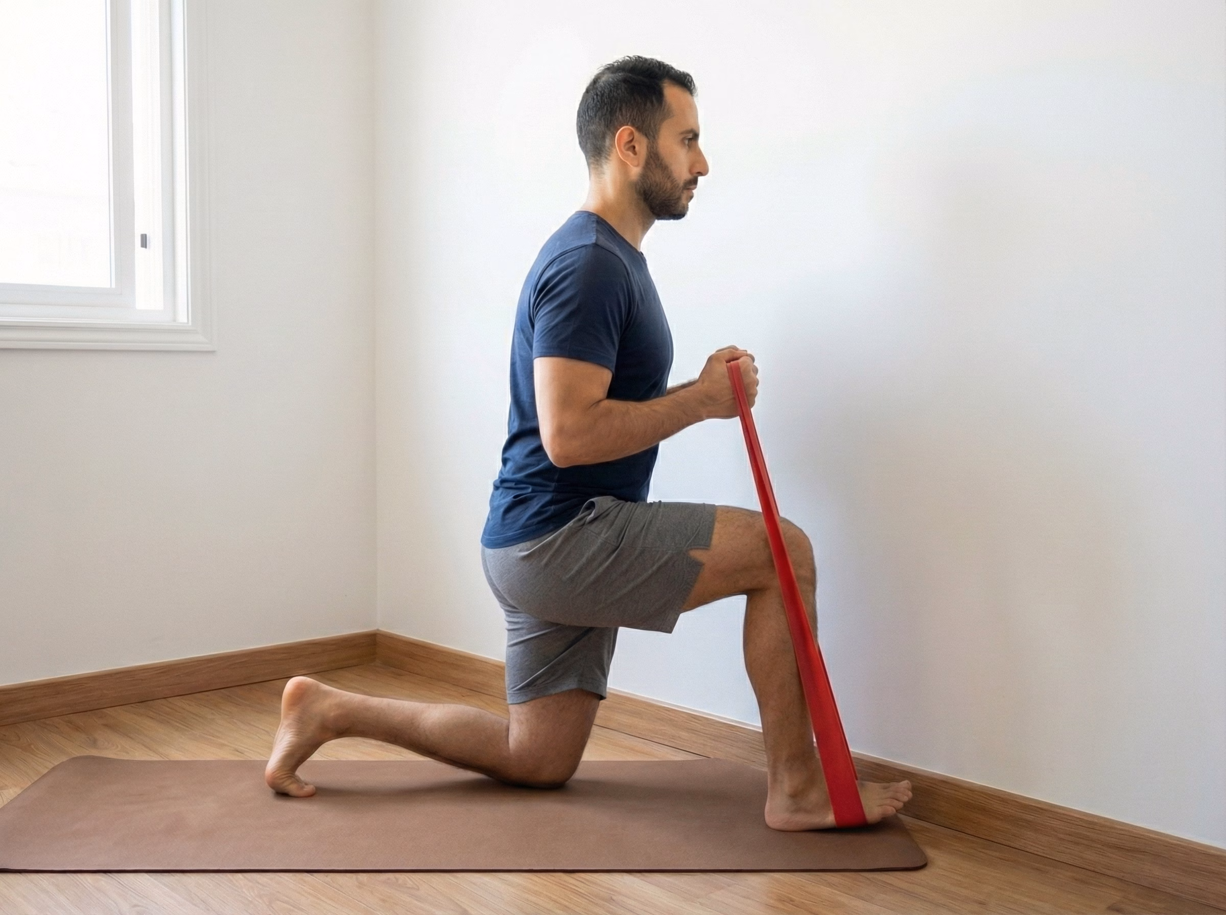 Ankle dorsiflexion mobilization variation two