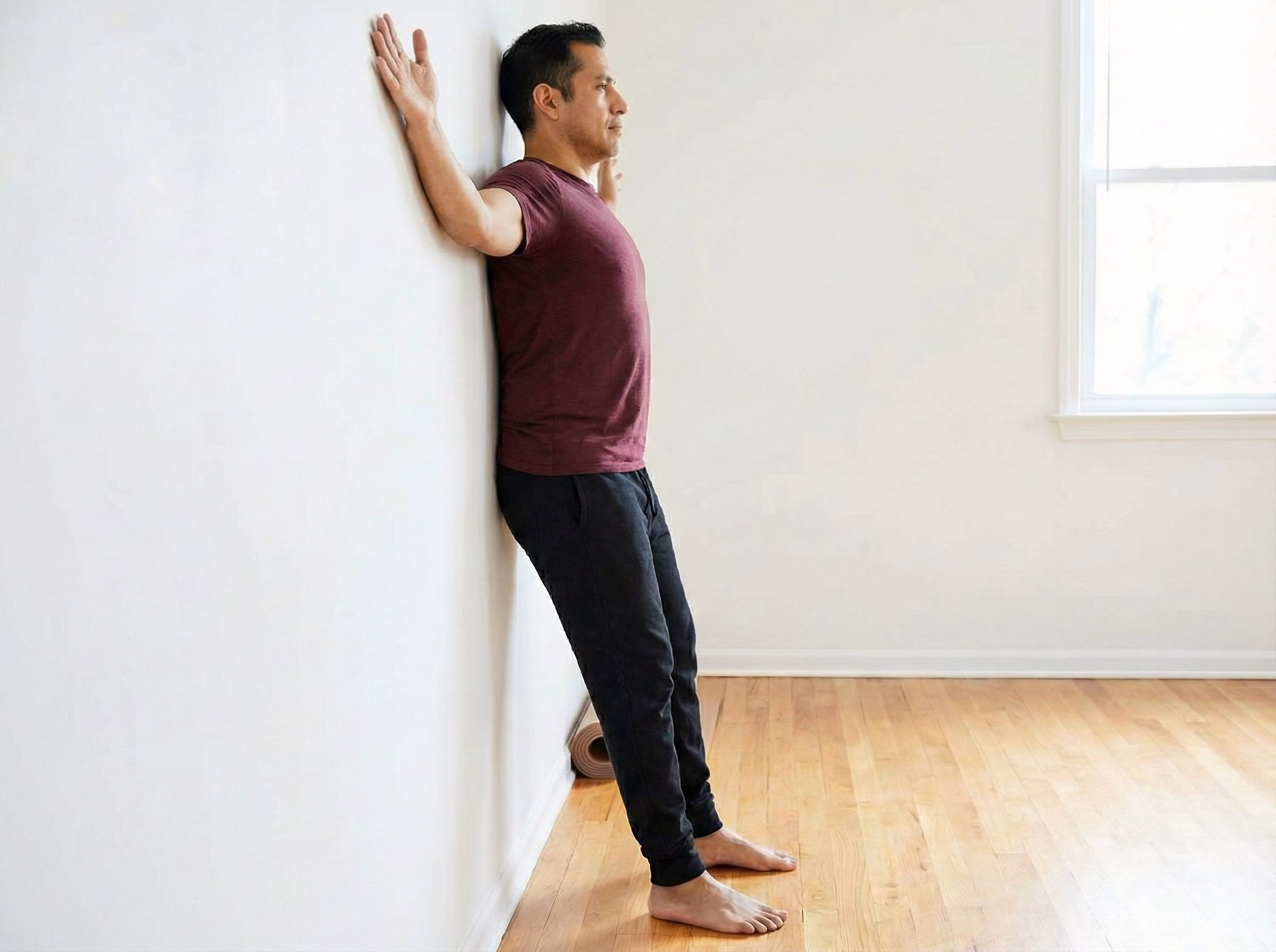 Step 3 – Sliding arms up into Y shape