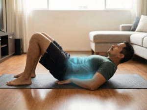 McGill Curl-Up: Prevent Spinal Compression – Pelvic Tilt & Back