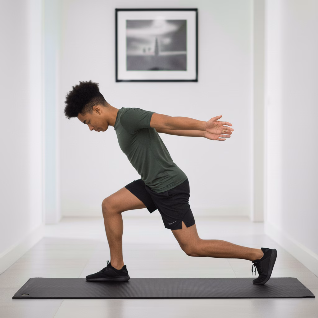 Mistake – Shallow, lazy lunges with barely any bend