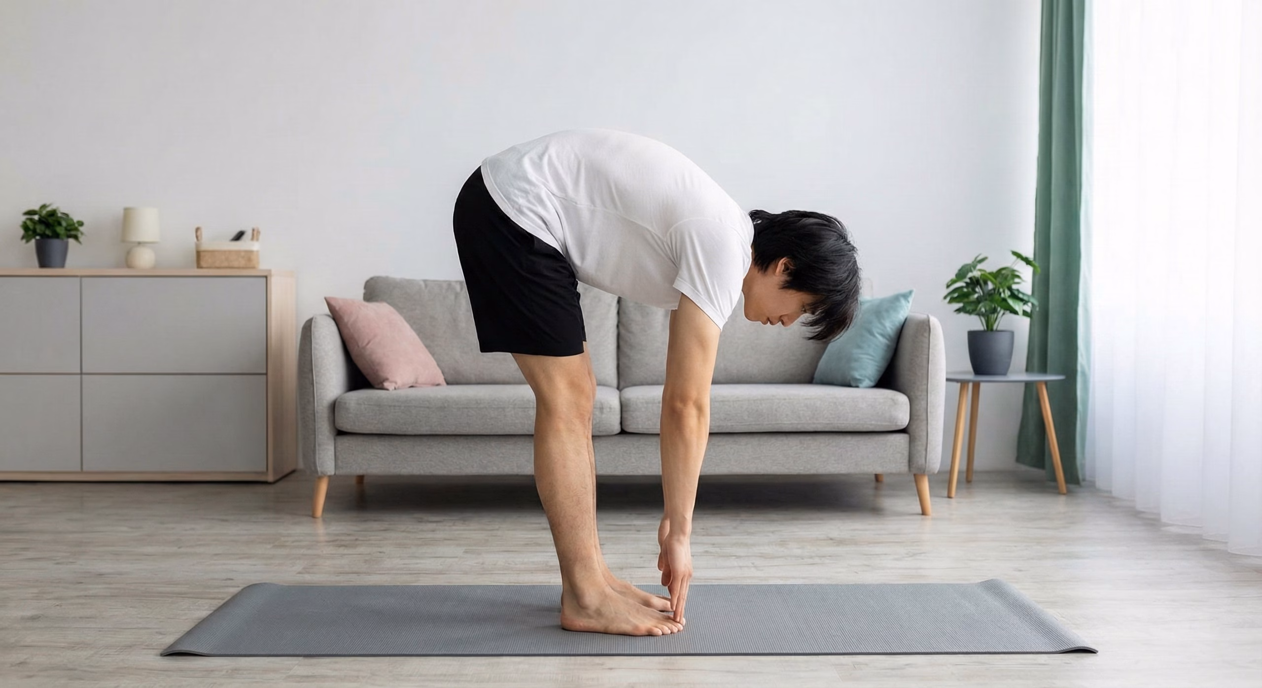 Mistake – Rounded back hamstring bend
