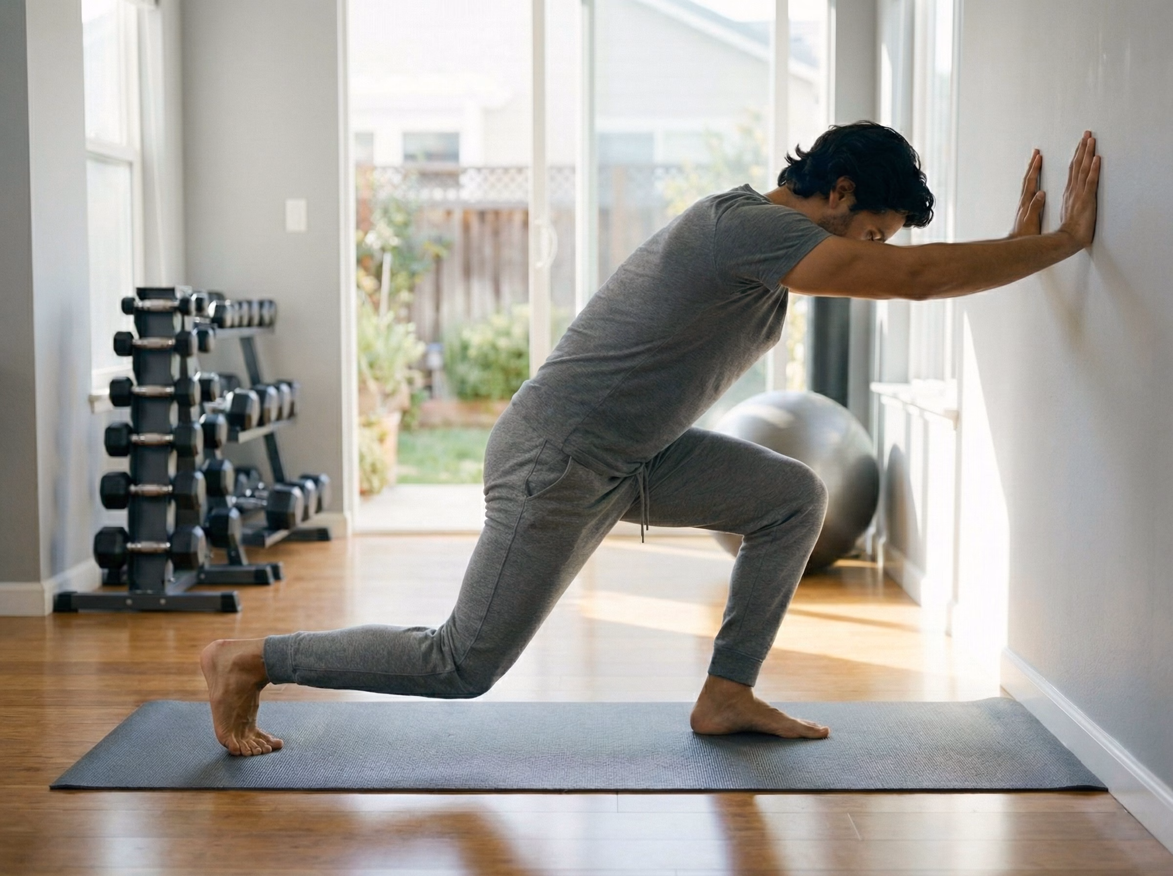 Step 3 – Cow position with gentle extension